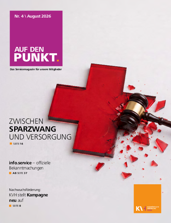 Titelcover "Auf den PUNKT." Nummer 4, August 2026