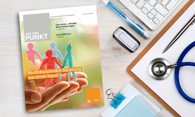 Titelcover "Auf den PUNKT." Nummer 2, April 2025