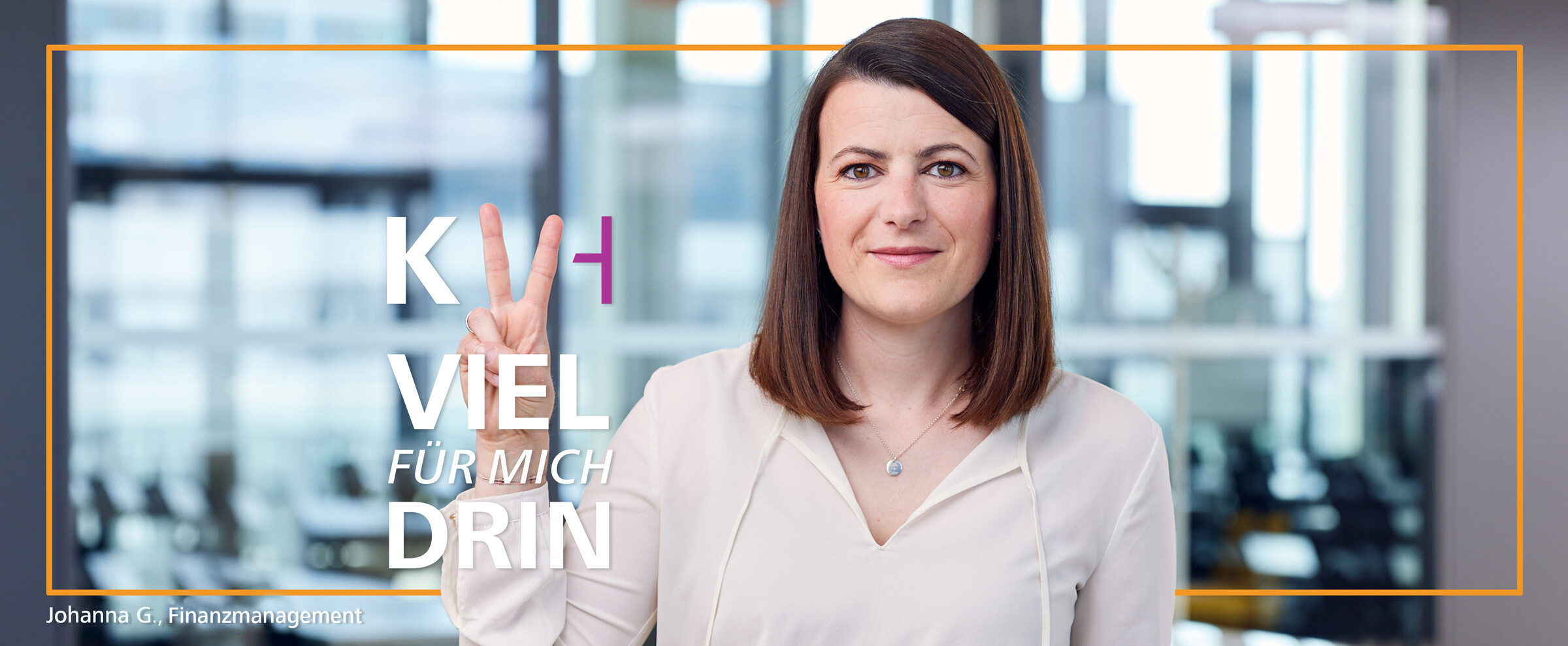 Kollegin Johanna Gutjahr aus der Abrechnung.