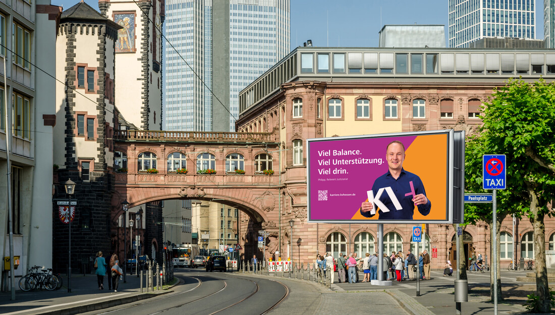 Employer Branding Plakat Frankfurt