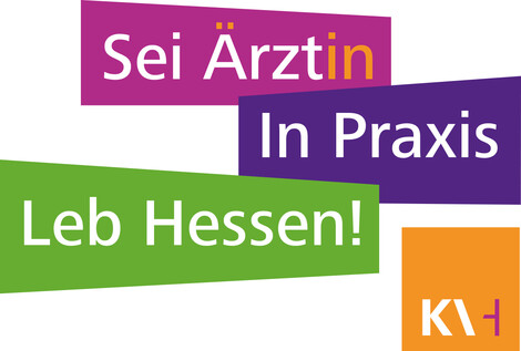 Das Logo der Kampagne Arzt  in Hessen 