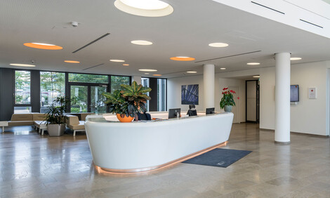 Empfangsbereich der KVH