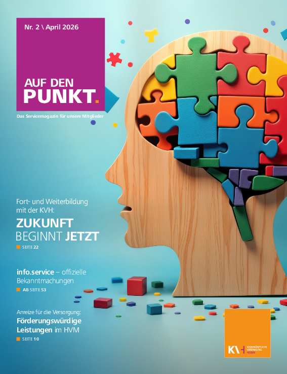 Titelcover "Auf den PUNKT." Nummer 2, April 2026