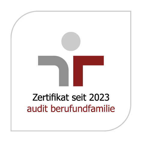 Logo Zertifikat „audit berufundfamilie“