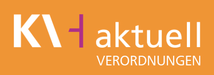 Logo des Portals KVH aktuell Verordnungen, das den gleichnamigen Schriftzug zeigt.