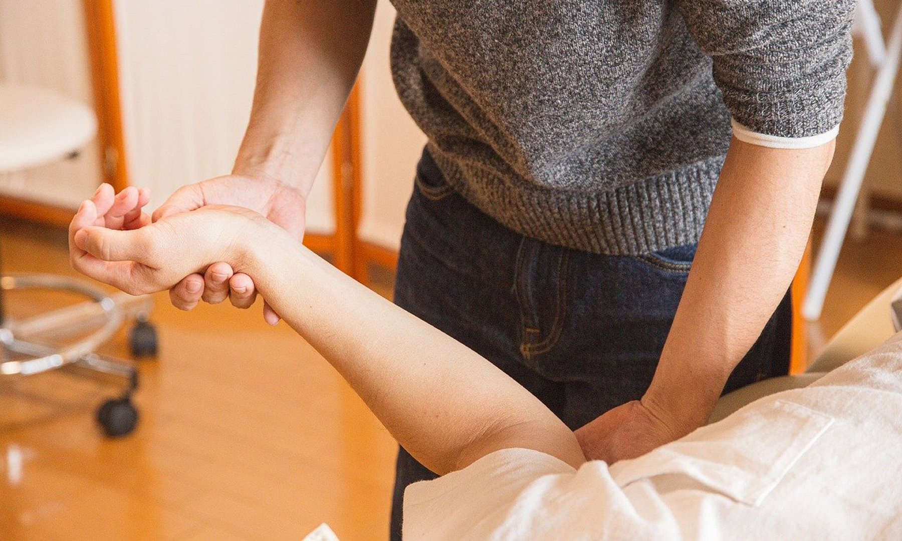 Physiotherapeutische Behandlung 